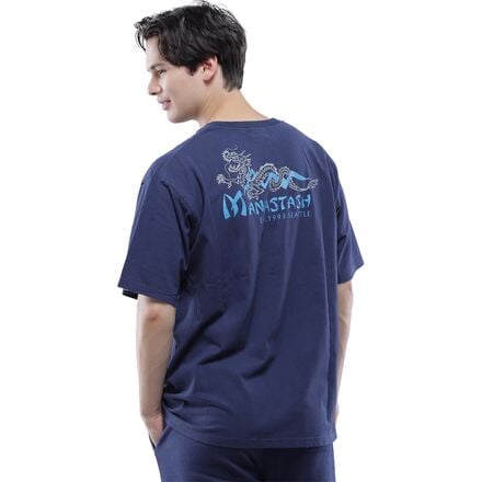 Manastash - Dragon T-Shirt - Men's - Navy