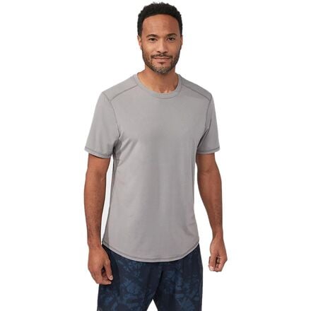 Manduka - Tech T-Shirt - Men's - Silver Filigree