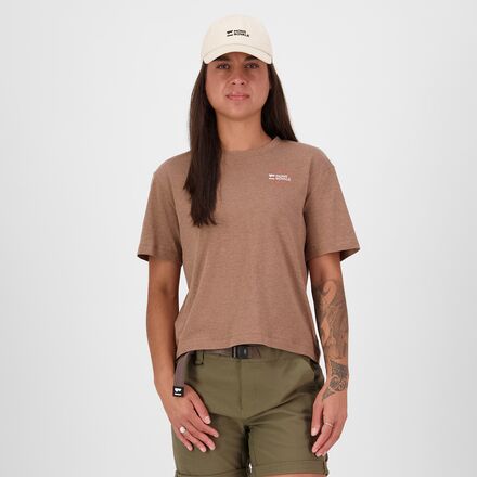 Mons Royale - Yonder Merino Organic Cotton T-Shirt - Women's