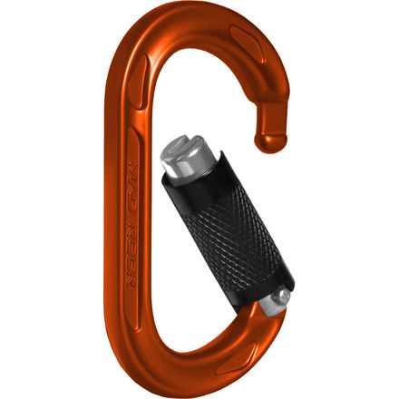Mad Rock - Oval Tech Twist Carabiner - Orange/Black