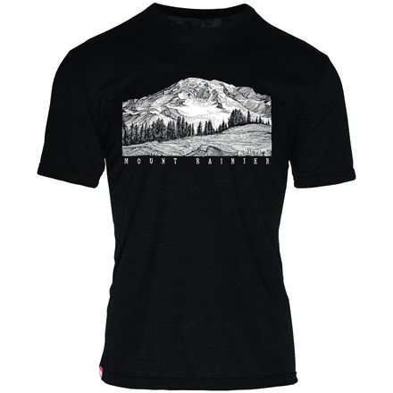 Meridian Line - Mount Rainier T-Shirt - Men's 