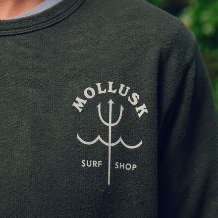 Mollusk - Trident Crew Sweatshirt - Men's