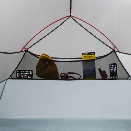 MSR - Hubba Hubba LT Backpacking Tent: 2-Person 3-Season