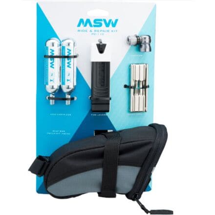 MSW - Ride and Repair Kit - With Seatbag and Mini Pump