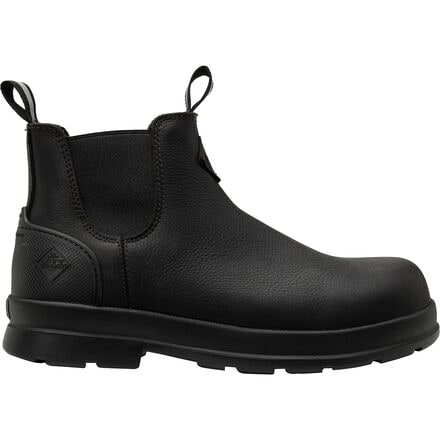 Muck Boots - Chore Farm Leather Chelsea CT Wide Boot - Men's - Black Coffee