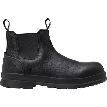 Muck Boots - Chore Farm Leather Chelsea PT Med Boot - Men's - Black Coffee