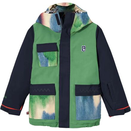 Namuk - Mission Snow Upcycled Jacket - Kids' - Wasabi/Multicolor