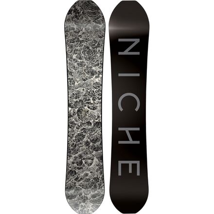 Niche - Maelstrom Snowboard - 2023 - Ivory/Black