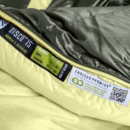 NEMO Equipment Inc. - Disco Endless Promise Sleeping Bag: 15F Down - Women's