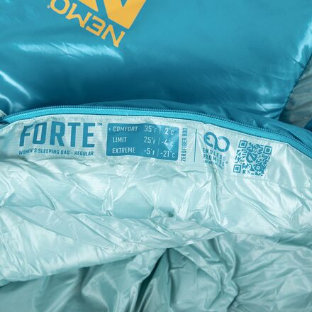 NEMO Equipment Inc. - Forte Endless Promise Sleeping Bag: 35 Deg - Women's