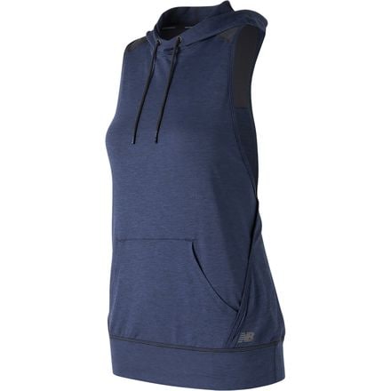 New Balance - Hooded Pullover Shirt- Women's