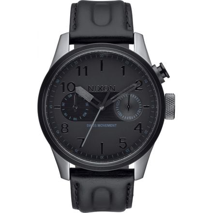 Nixon - Safari Deluxe Leather Watch