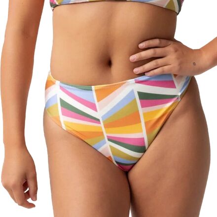 Reversible High Leg Bikini Bottom - Women's