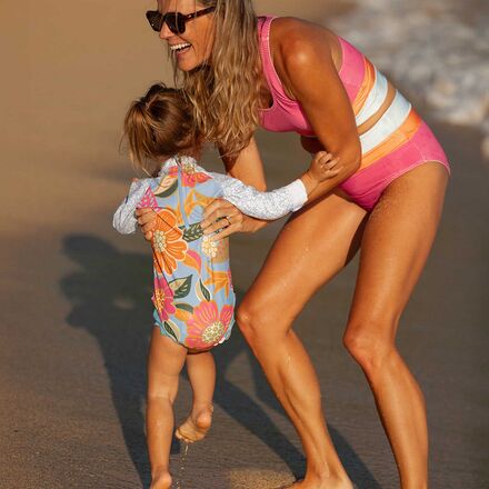 Nani Swimwear - Long-Sleeve One-Piece Swimsuit - Toddler Girls'