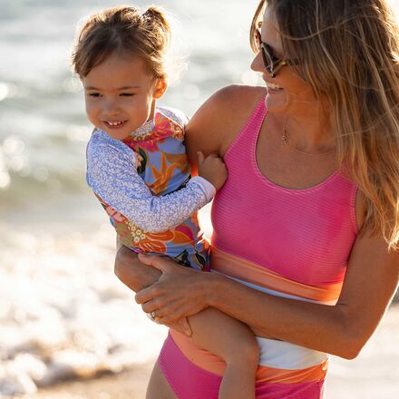 Nani Swimwear - Long-Sleeve One-Piece Swimsuit - Toddler Girls'