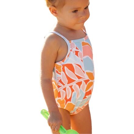Skinny Strap One-Piece Swimsuit - Girls'