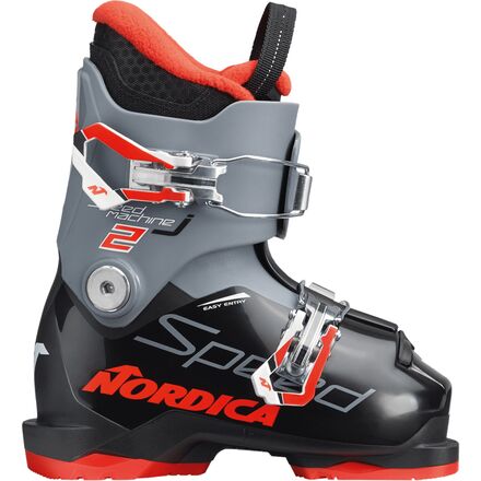 Nordica - Speedmachine J 2 Ski Boot - 2023 - Kids' - Black/Anthracite/Red