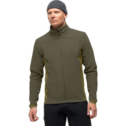 Norrona - Falketind Warm1 Full-Zip Fleece - Men's - Olive Night/Olive Drab