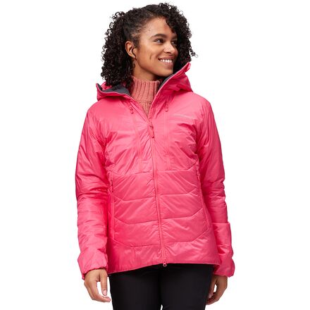 Norrona - Trollveggen Primaloft100 Zip Hooded Jacket - Women's - Honeysuckle