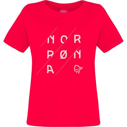 Norrona - /29 Cotton Slant Logo T-Shirt - Women's