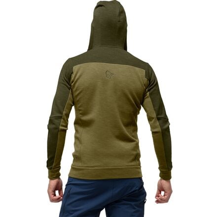 Norrona - Falketind Warmwool2 Stretch Zip Hooded Jacket - Men's