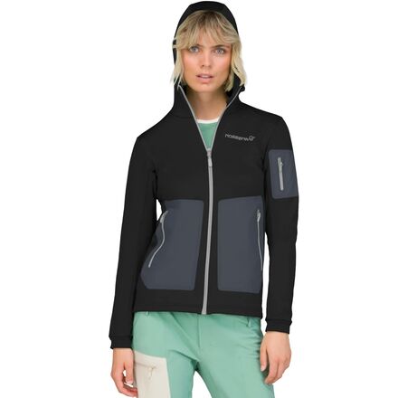 Norrona - Falketind Warm2 Stretch Hooded Jacket - Women's - Caviar