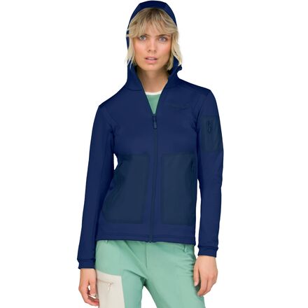 Falketind Warm2 Stretch Hooded Jacket - Women's