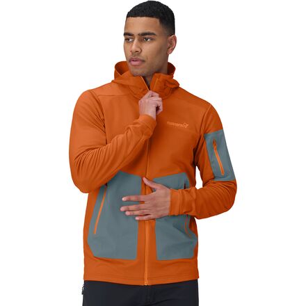 Falketind Warm2 Stretch Hooded Jacket - Men's