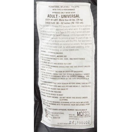 NRS - Matik Personal Flotation Device