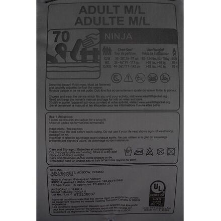 NRS - Ninja Personal Flotation Device