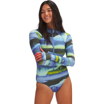 Nike Swim - Long-Sleeve One Piece Swim Suit - Women's