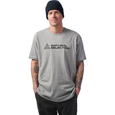 Natural Selection Tour - Logo T-Shirt - Men's - Charcoal