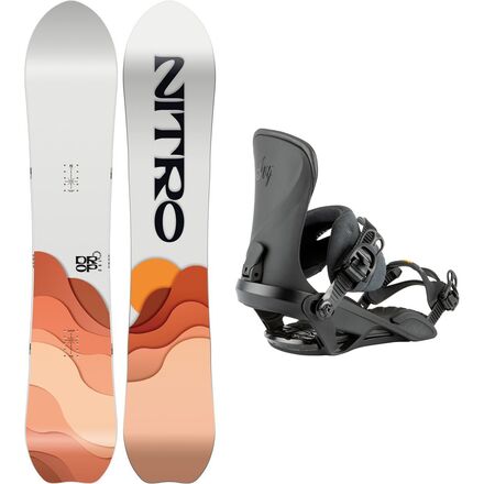 Drop Snowboard + Nitro Ivy Binding - Women's