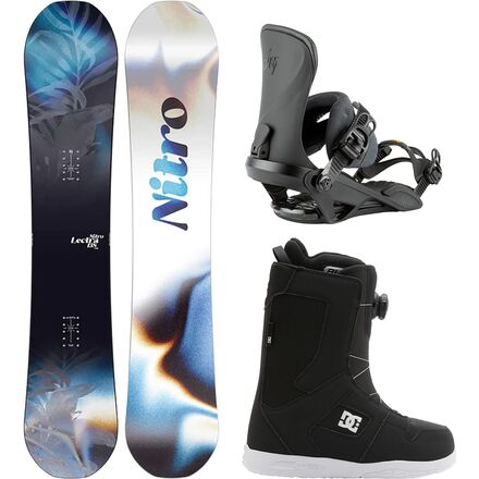 Lectra Cam-Out Snowboard + Ivy Binding + DC Phase BOA Boot