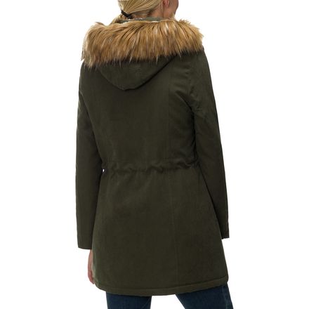 Noize - Faux Fur Trim Parka - Women's 
