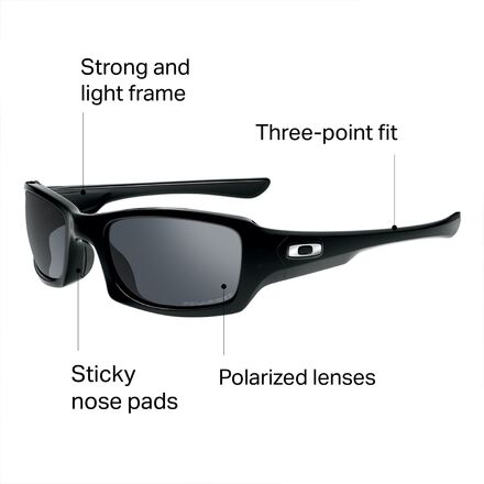 Oakley - Fives Squared Polarized Sunglasses