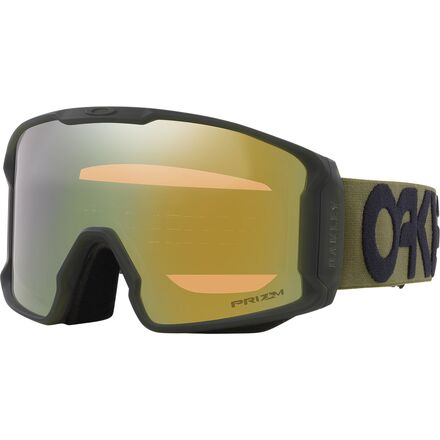 スキー・スノーボードアクセサリー Oakley Line Miner L Dark Brush Prizm Oakley Line Miner L Goggles – evo