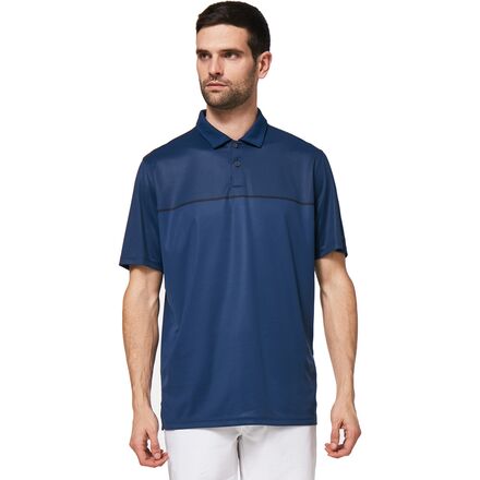 Oakley - Hexad Stripe RC Polo Shirt - Men's - Poseidon