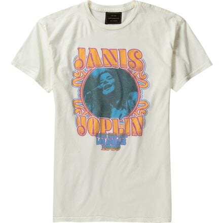 Original Retro Brand - Janis Joplin T-Shirt - Women's - Antique White
