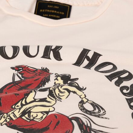 Original Retro Brand - Hold Your Horses T-Shirt - Women's