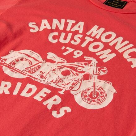Original Retro Brand - Custom Bike Santa Monica T-Shirt - Women's