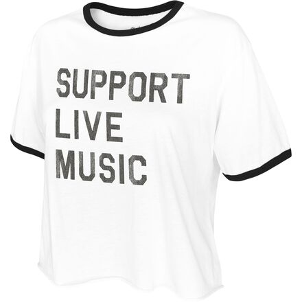 Support Live Music T-Shirt - Women's