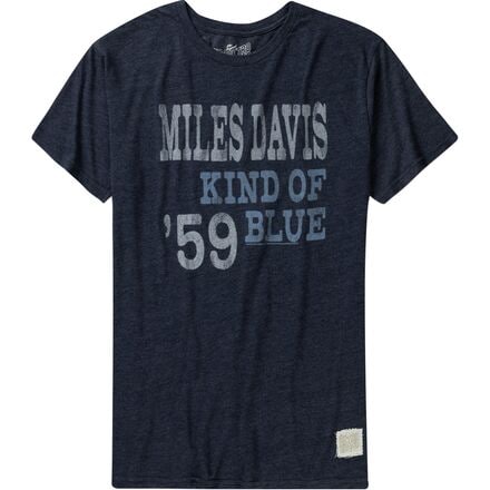 Original Retro Brand - Miles Davis T-Shirt - Navy