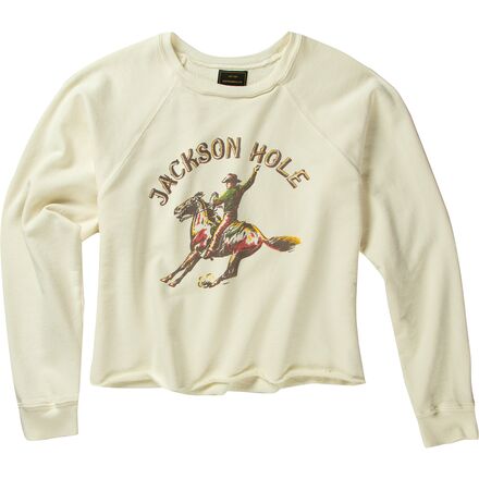 Original Retro Brand - Jackson Hole Sweatshirt - Antique White