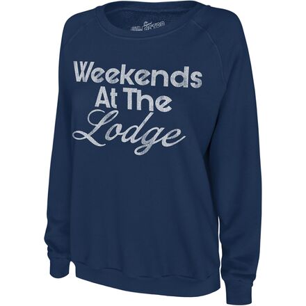 Weekends At The Lodge Sweatshirt - Women's