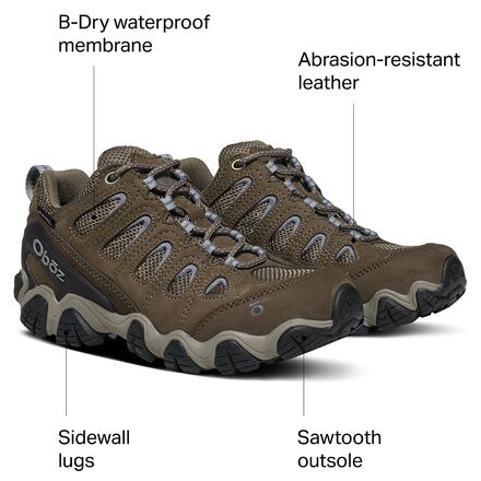 Oboz - Sawtooth II Low B-Dry Hiking Shoe - Women's