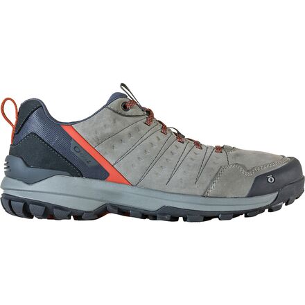 Oboz - Sypes Low Leather B-DRY Wide Hiking Shoe - Men's - Steel