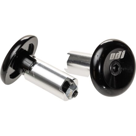 Aluminum Bar End Plugs Black
