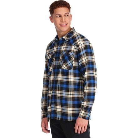 Outdoor Research - Feedback Flannel Shirt - Men's - Classic Blue Plaid