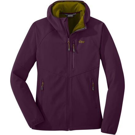 Outdoor Research - Ferrosi Grid Hooded Jacket - Women's - Blackberry